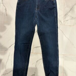 Madewell Dark Blue Skinny Jeans